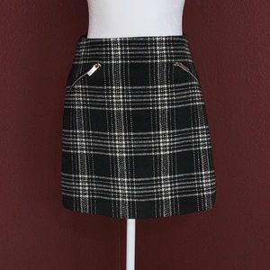 Plaid Mini Skirt